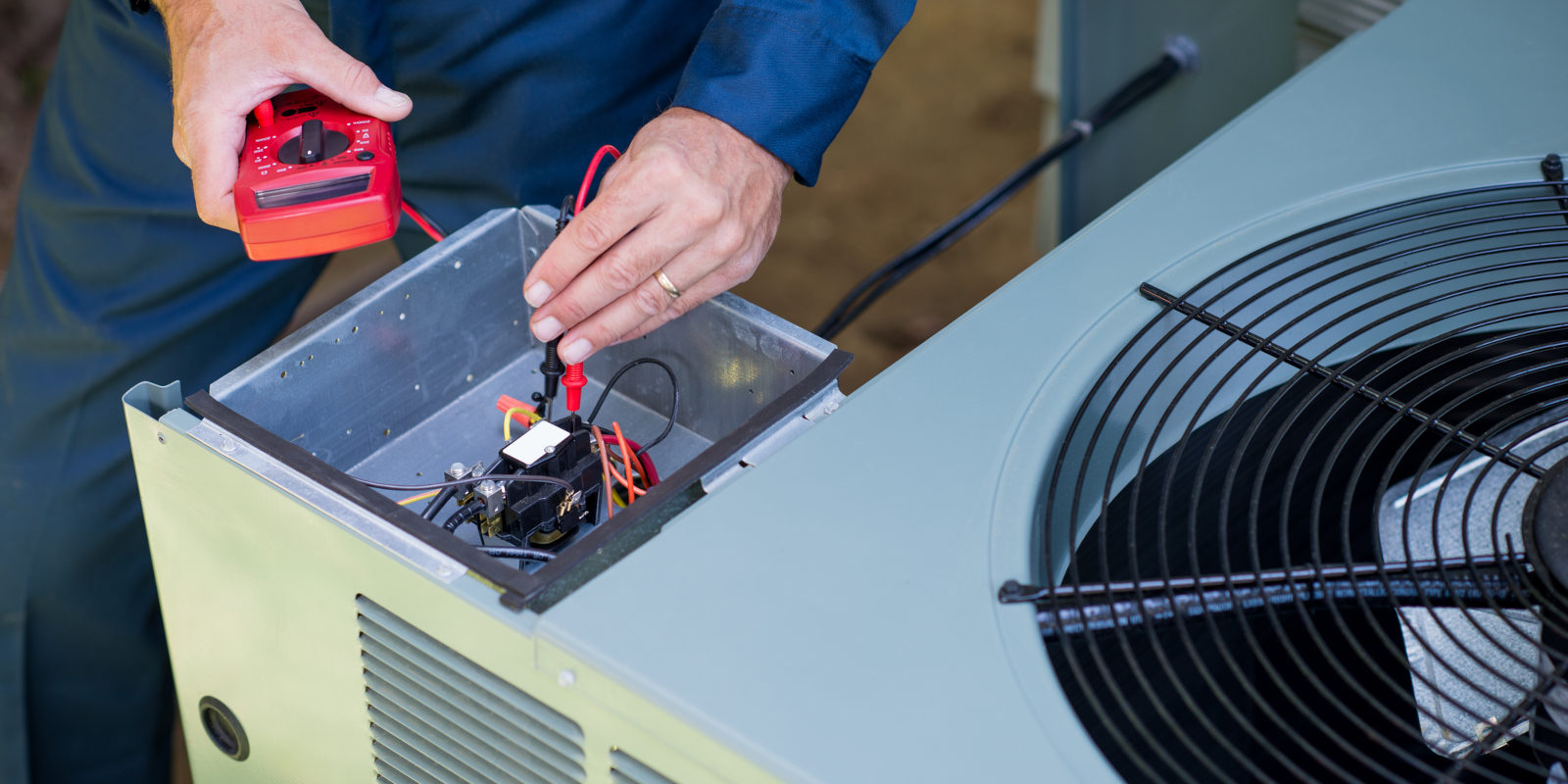 Air conditioning repair electrical testing